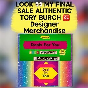 🆑 SUPER INVENTORY CLEARANCE  FINAL SALE NEW DESIGNER MERCHANDISE 🆑